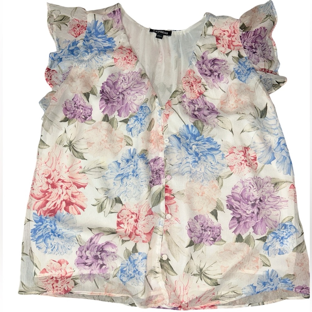 Express floral blouse | medium